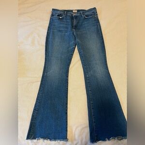 Mother The Weekender Fray Jean